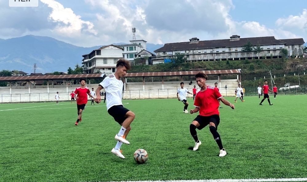 Sao Chang College, Tuensang conducted its annual sports meet from April 25 to 27.